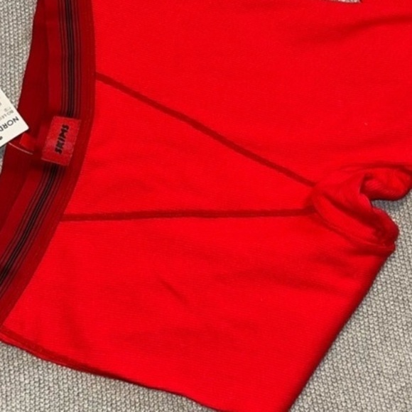 SKIMS Pants - SKIMS Red Leggings